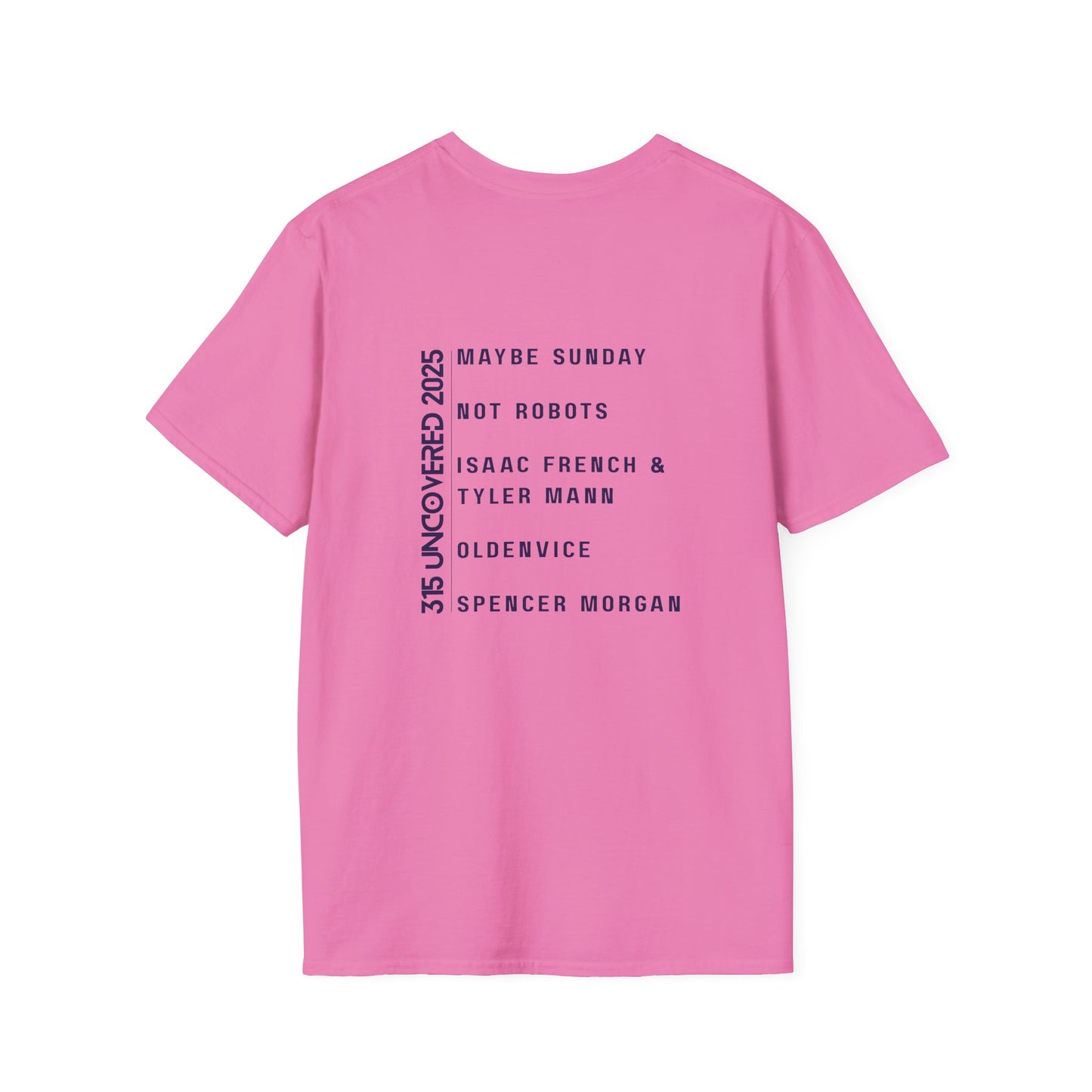 Official 315 Uncovered Unisex Softstyle T-Shirt