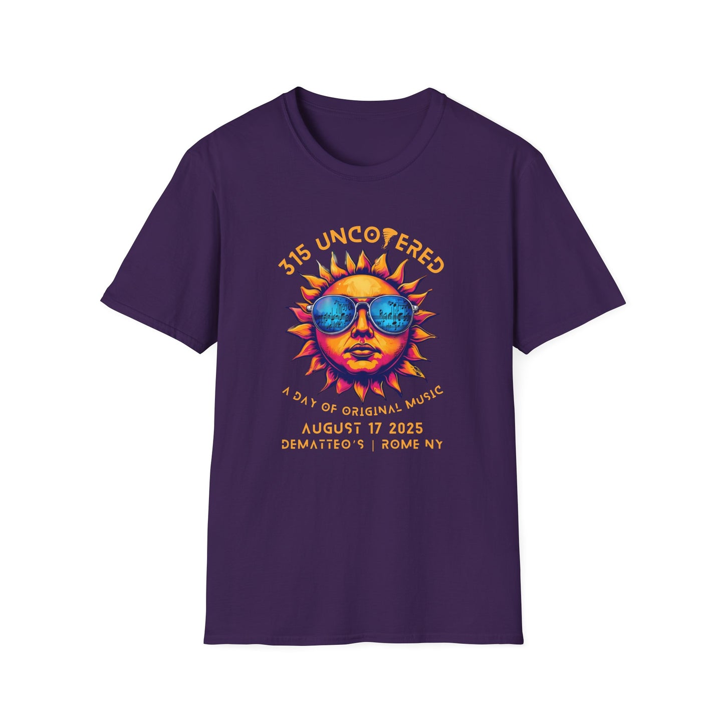 Official 315 Uncovered Unisex Softstyle T-Shirt