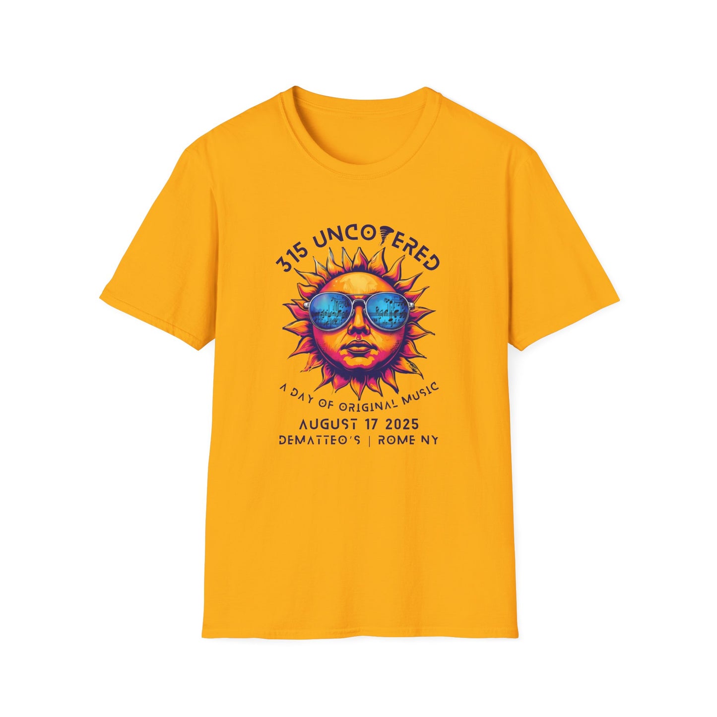 Official 315 Uncovered Unisex Softstyle T-Shirt