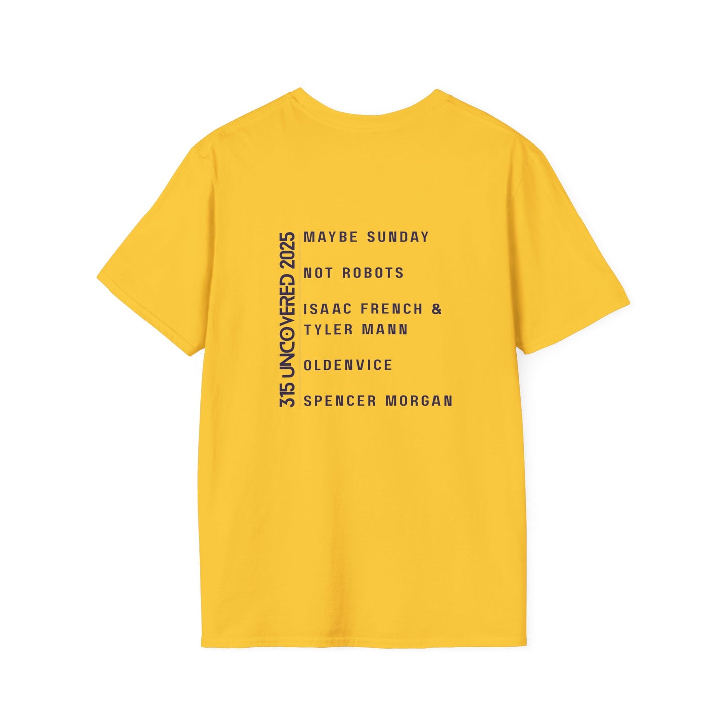 Official 315 Uncovered Unisex Softstyle T-Shirt