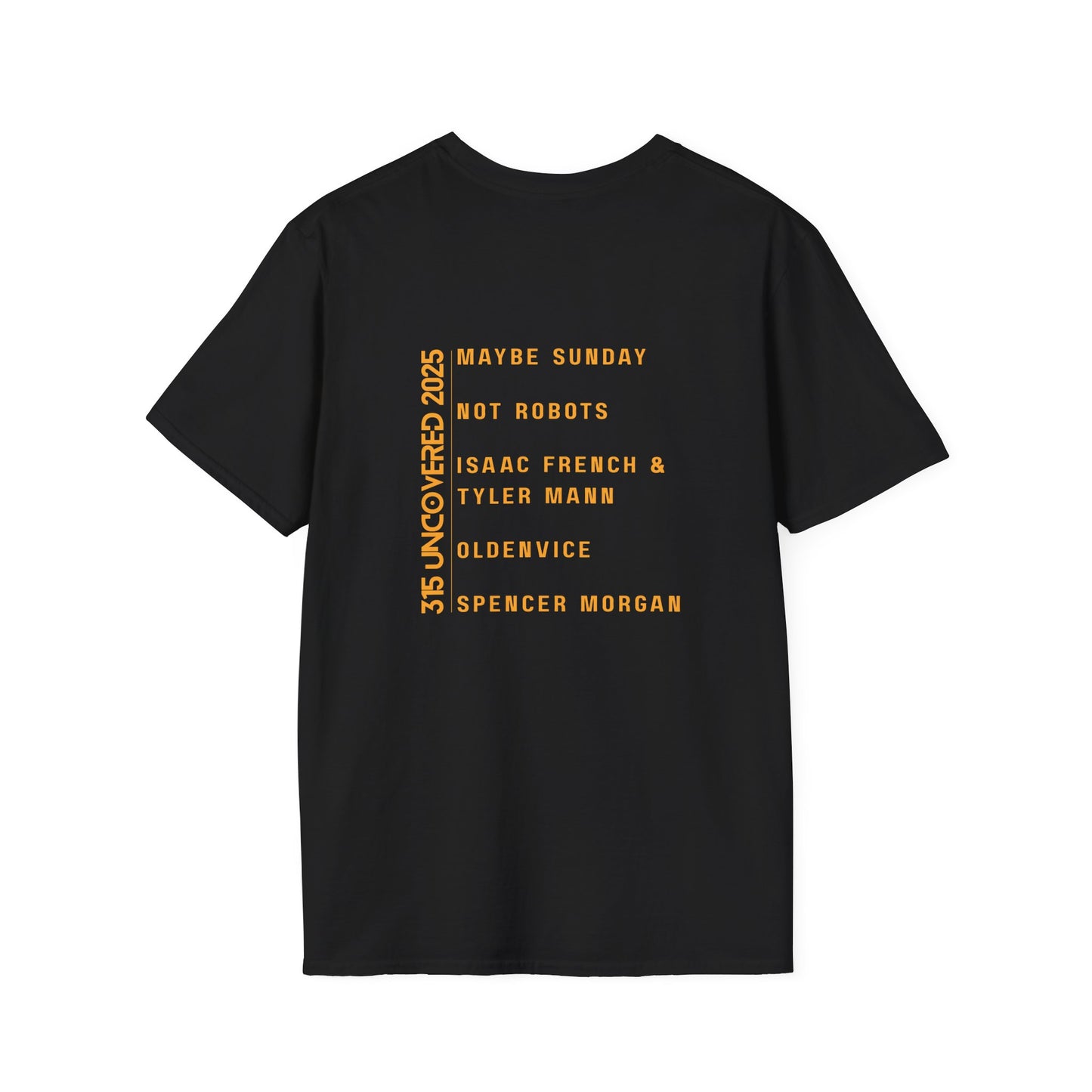 Official 315 Uncovered Unisex Softstyle T-Shirt