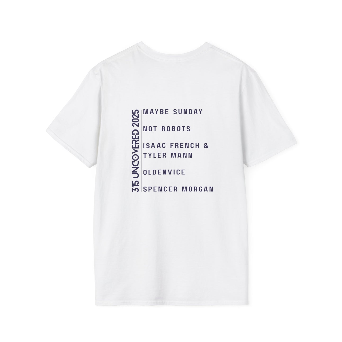 Official 315 Uncovered Unisex Softstyle T-Shirt