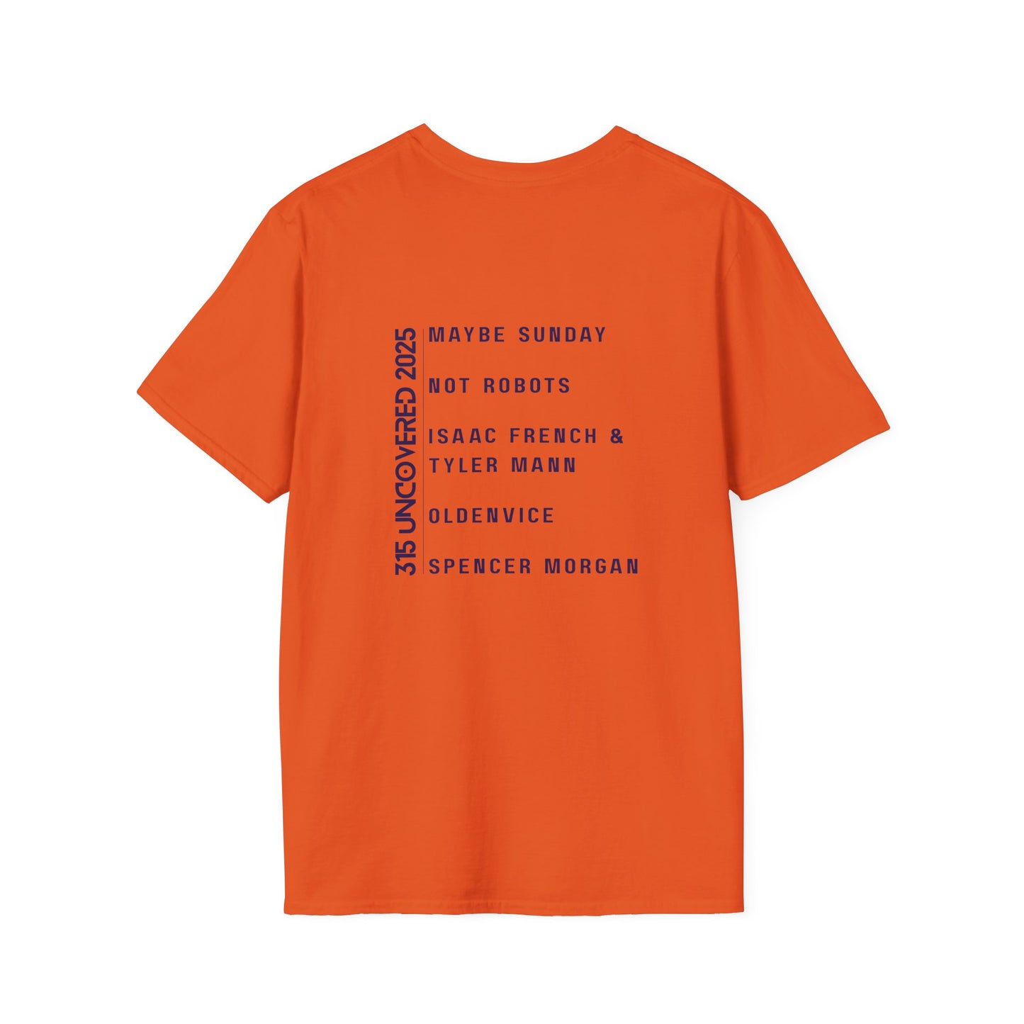 Official 315 Uncovered Unisex Softstyle T-Shirt