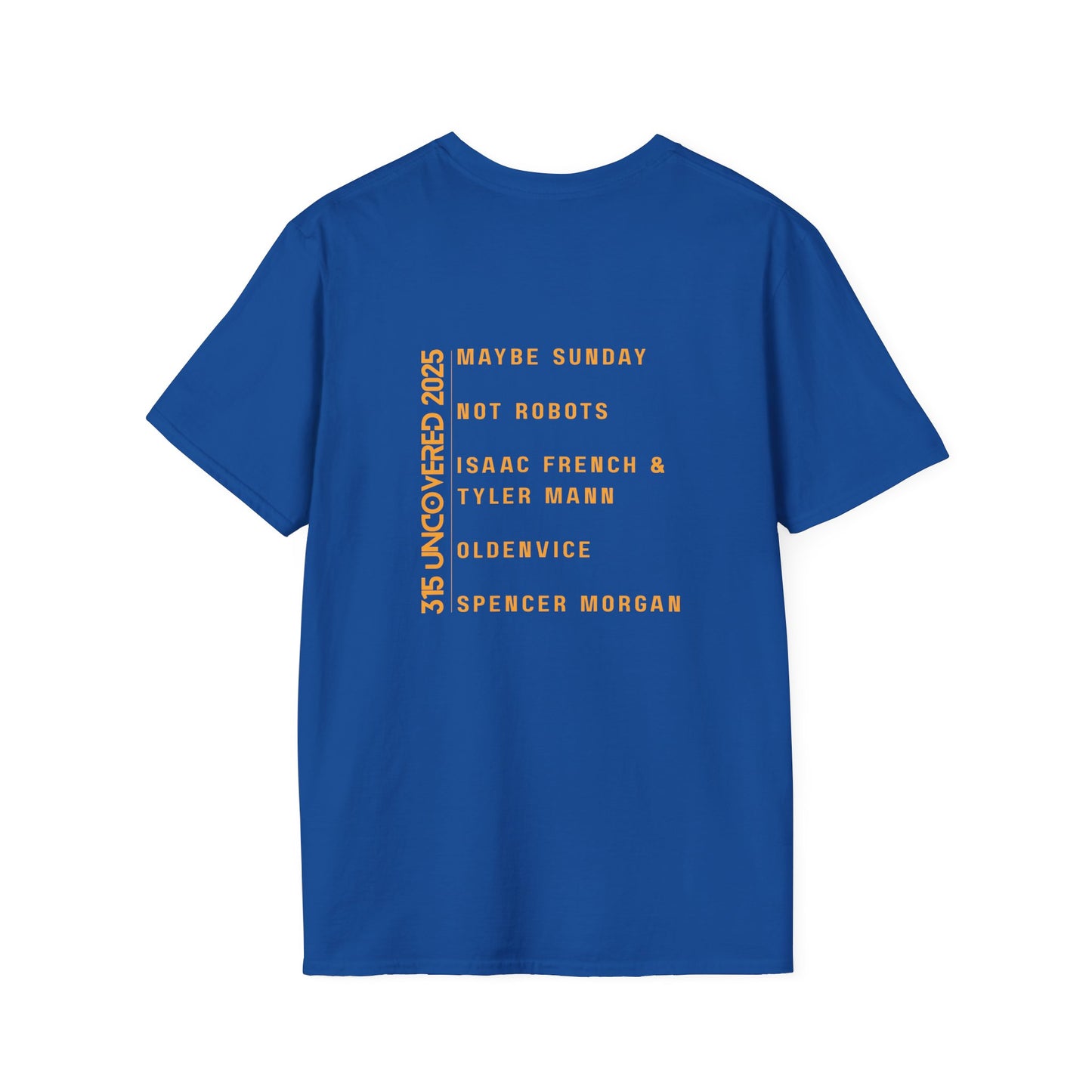 Official 315 Uncovered Unisex Softstyle T-Shirt