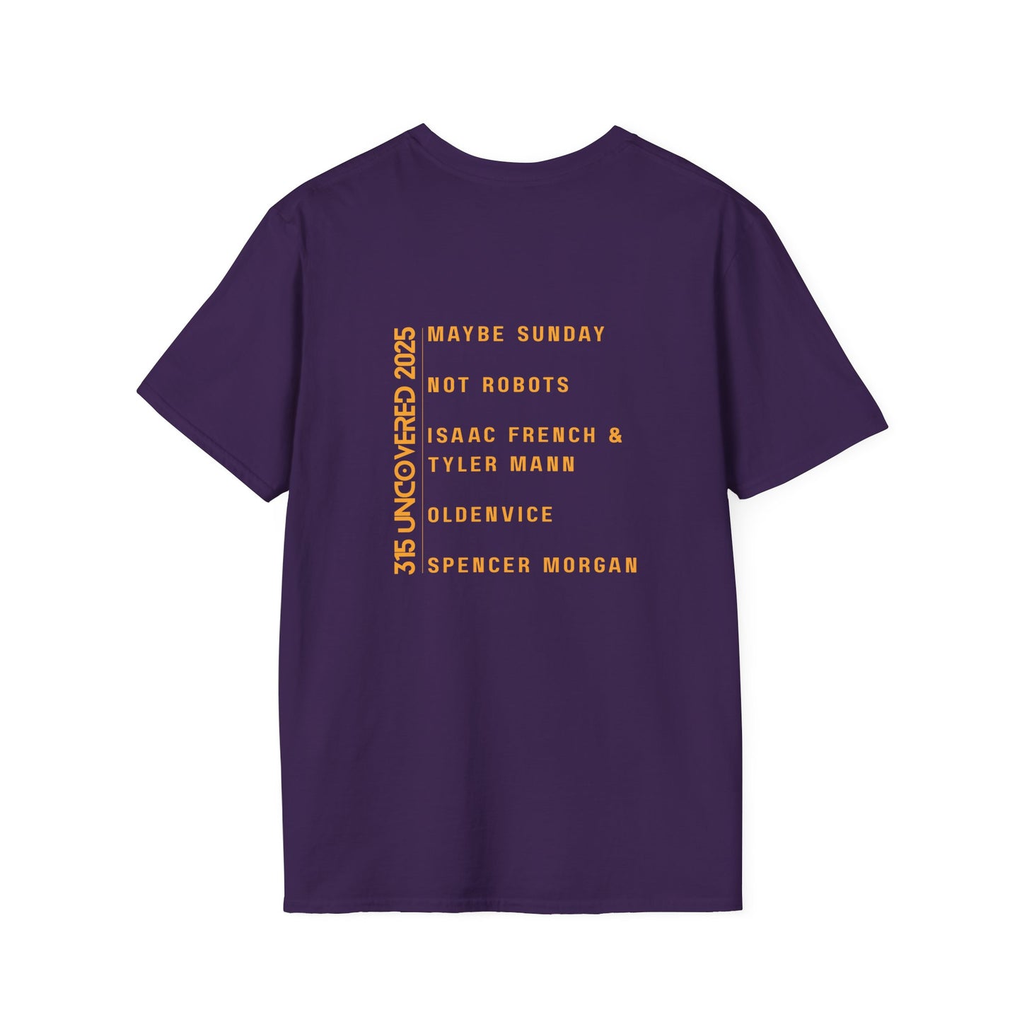 Official 315 Uncovered Unisex Softstyle T-Shirt