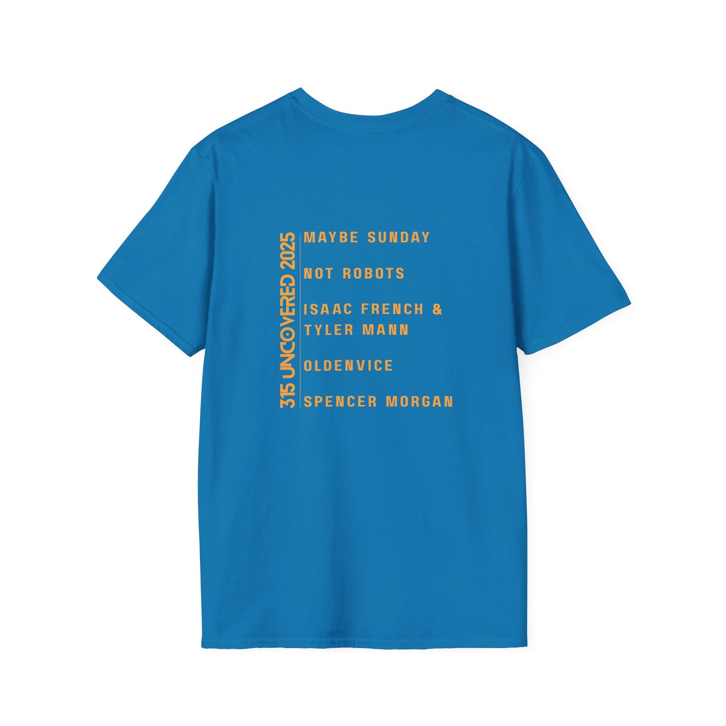 Official 315 Uncovered Unisex Softstyle T-Shirt